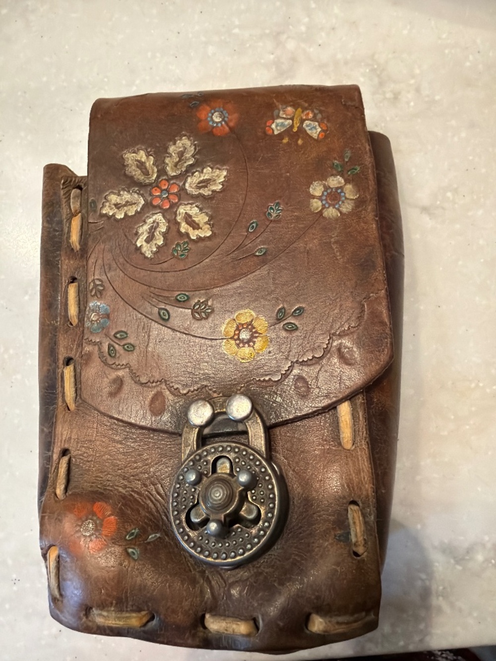 MEXICO LEATHER BELT BAG
